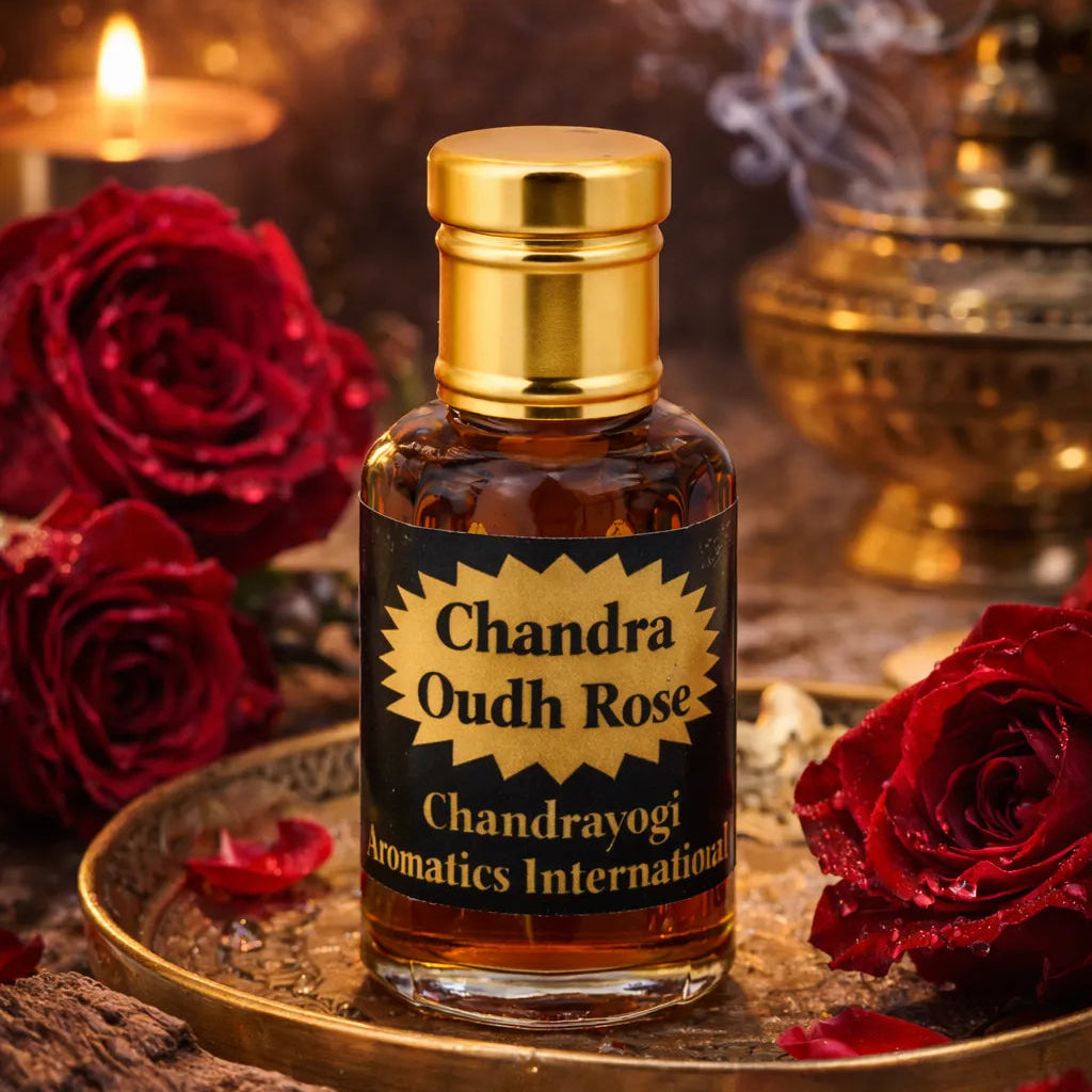 Chandra Oudh Rose Luxury Unisex Attar