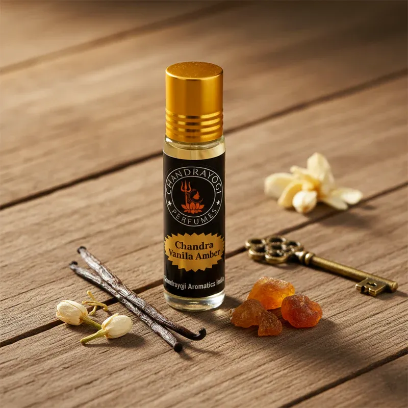 Chandra Vanilla Amber Luxury Unisex Attar