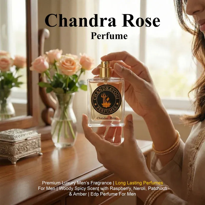 Chandrayogi Chandra Rose Luxury Unisex Perfume