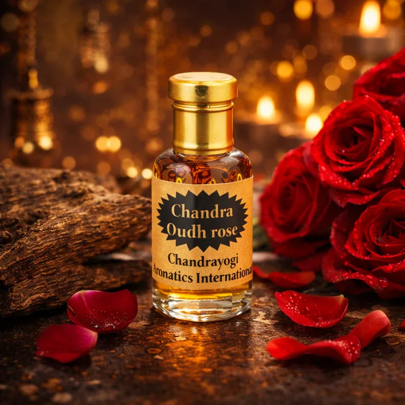 Chandra Oudh Rose Luxury Unisex Attar