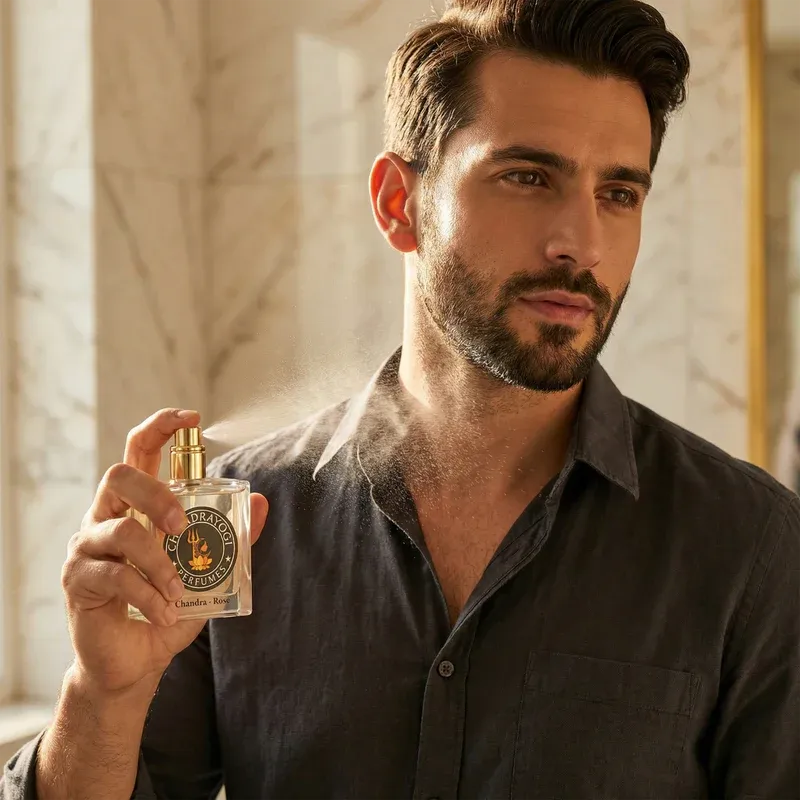 Chandrayogi Chandra Rose Luxury Unisex Perfume