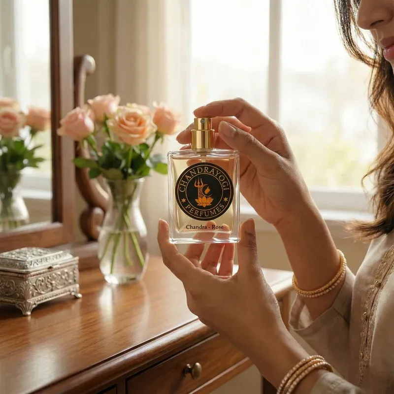 Chandrayogi Chandra Rose Luxury Unisex Perfume