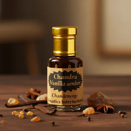 Chandra Vanilla Amber Luxury Unisex Attar
